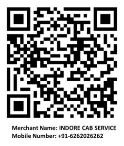 indore cab service QR code